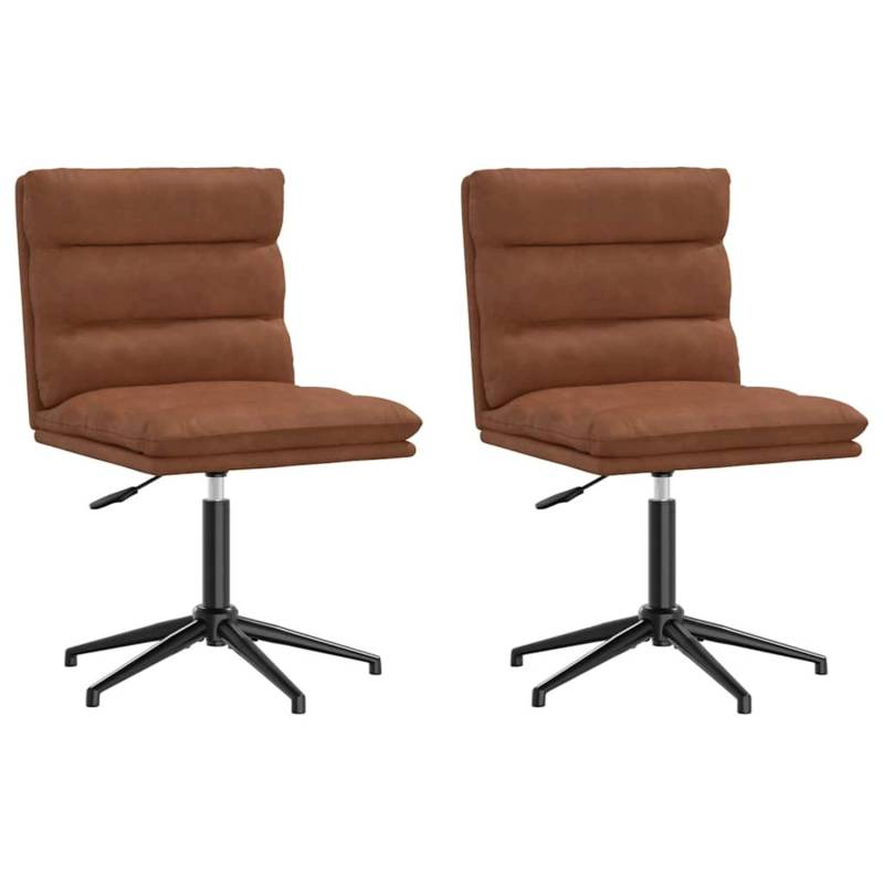 vidaXL Esszimmerstühle 2 Stk Braun Kunstleder 3315406 vidaXL Esszimmerstühle 2 Stk Braun Kunstleder 3315406 von VIDAXL