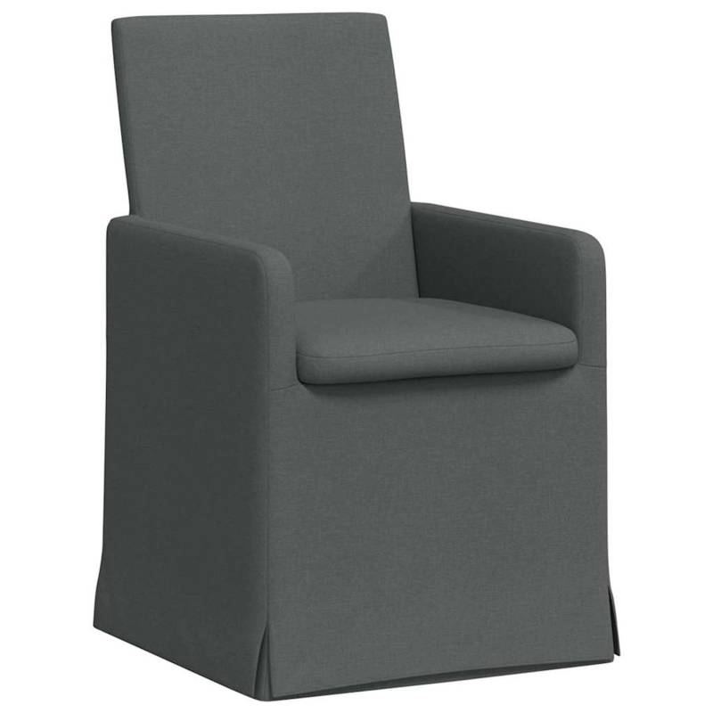vidaXL Esszimmerstühle 2 Stk Dunkelgrau 57 x 67 x 95 cm Stoff 42017904 vidaXL Esszimmerstühle 2 Stk Dunkelgrau 57 x 67 x 95 cm Stoff 42017904 von VIDAXL