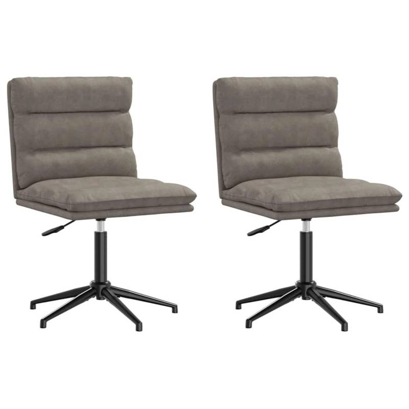 vidaXL Esszimmerstühle 2 Stk Grau Kunstleder 3315407 vidaXL Esszimmerstühle 2 Stk Grau Kunstleder 3315407 von VIDAXL