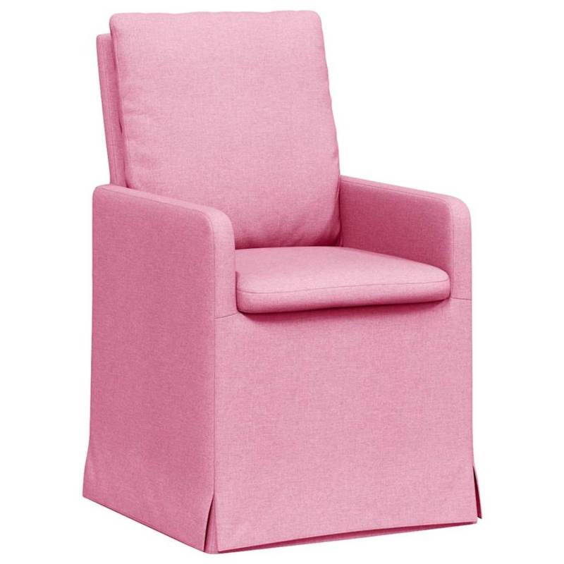 vidaXL Esszimmerstühle 2 Stk Rosa 57 x 67 x 98 cm Stoff 42017925 vidaXL Esszimmerstühle 2 Stk Rosa 57 x 67 x 98 cm Stoff 42017925 von VIDAXL
