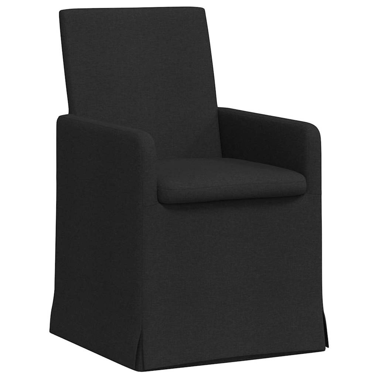 vidaXL Esszimmerstühle 2 Stk Schwarz 57 x 67 x 95 cm Stoff 42017905 vidaXL Esszimmerstühle 2 Stk Schwarz 57 x 67 x 95 cm Stoff 42017905 von VIDAXL