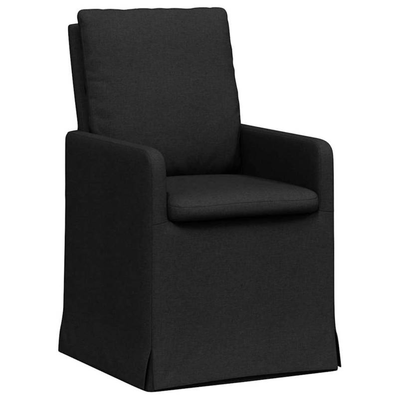 vidaXL Esszimmerstühle 2 Stk Schwarz 57 x 67 x 98 cm Stoff 42017918 vidaXL Esszimmerstühle 2 Stk Schwarz 57 x 67 x 98 cm Stoff 42017918 von VIDAXL