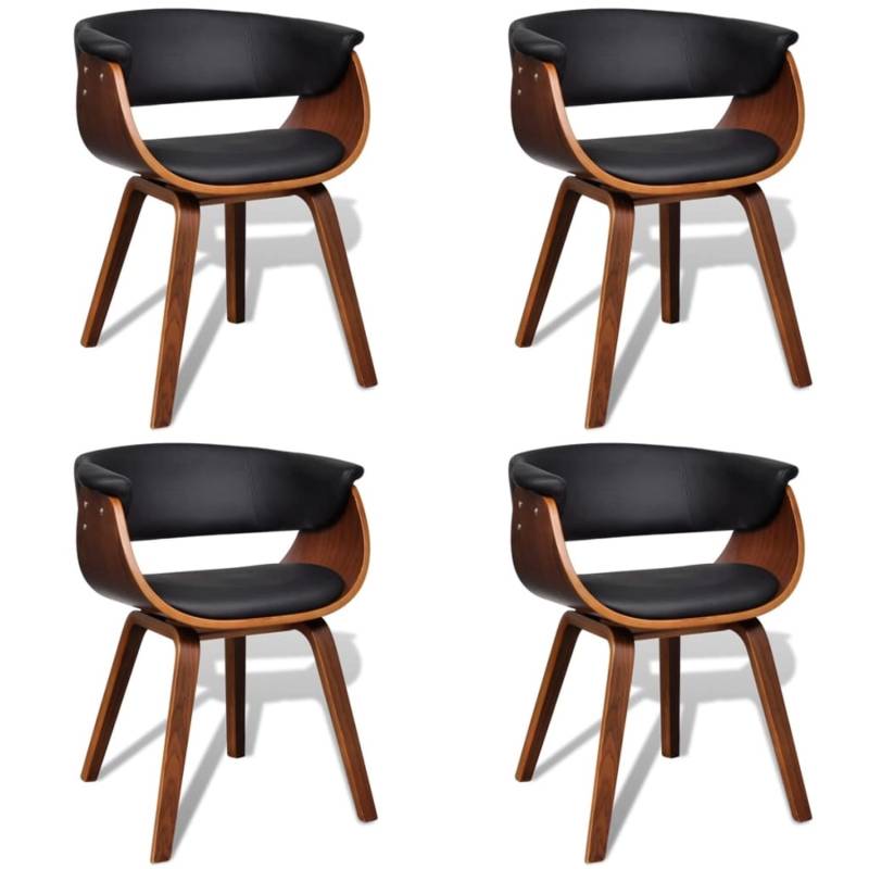 vidaXL Esszimmerstühle 4 Stk Bugholz und Kunstleder 270547 vidaXL Esszimmerstühle 4 Stk Bugholz und Kunstleder 270547 von VIDAXL