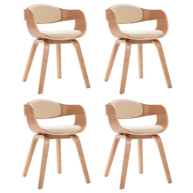 vidaXL Esszimmerstühle 4 Stk Bugholz und Kunstleder 3054816 vidaXL Esszimmerstühle 4 Stk Bugholz und Kunstleder 3054816 von VIDAXL