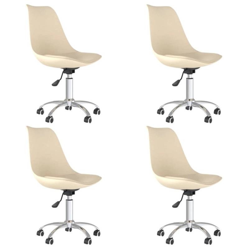 vidaXL Esszimmerstühle 4 Stk Drehbar Creme Stoff 3085388 vidaXL Esszimmerstühle 4 Stk Drehbar Creme Stoff 3085388 von VIDAXL