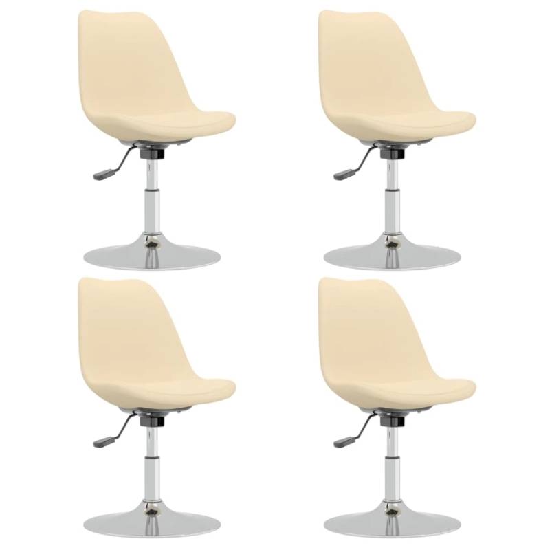 vidaXL Esszimmerstühle 4 Stk Drehbar Creme Stoff 338337 vidaXL Esszimmerstühle 4 Stk Drehbar Creme Stoff 338337 von VIDAXL