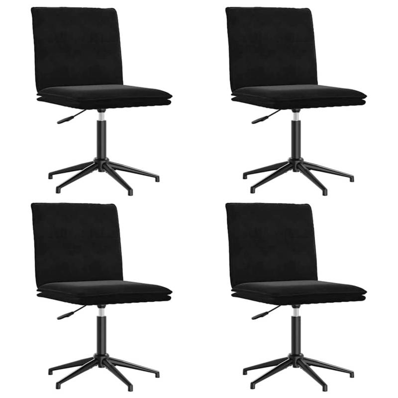 vidaXL Esszimmerstühle 4 Stk Schwarz Samt 3315643 vidaXL Esszimmerstühle 4 Stk Schwarz Samt 3315643 von VIDAXL