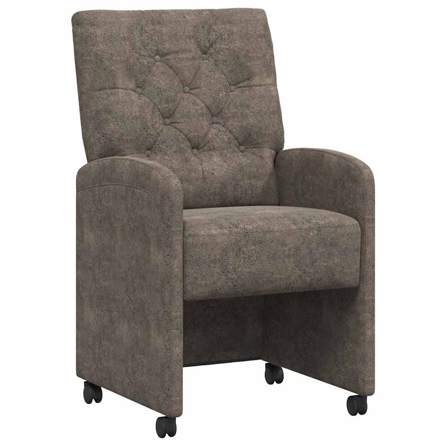 vidaXL Esszimmerstühle mit Rollen 2 Stk Dunkelgrau 58 x 67 x 97 cm 42017863 vidaXL Esszimmerstühle mit Rollen 2 Stk Dunkelgrau 58 x 67 x 97 cm 42017863 von VIDAXL