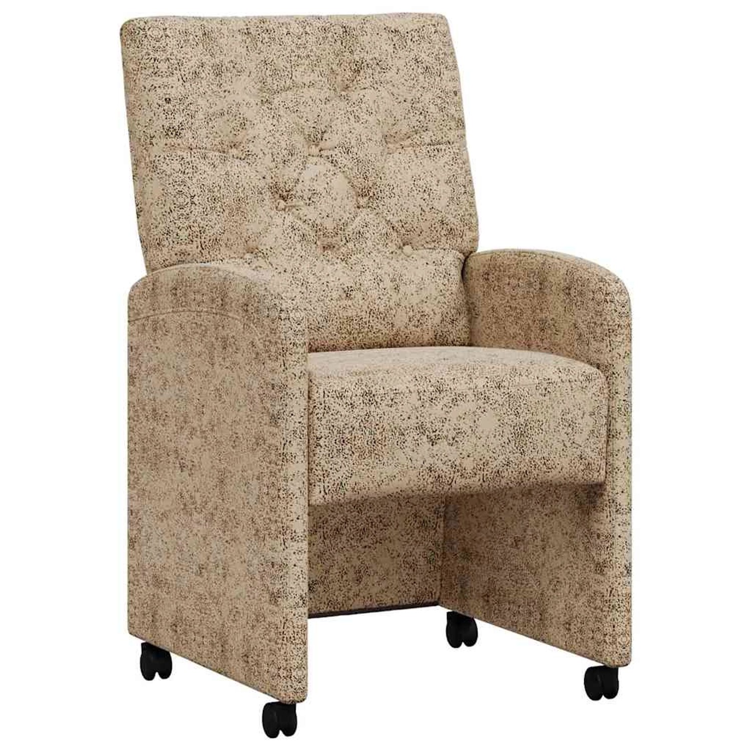 vidaXL Esszimmerstühle mit Rollen 2 Stk Hellgrau 58 x 67 x 97 cm 42017862 vidaXL Esszimmerstühle mit Rollen 2 Stk Hellgrau 58 x 67 x 97 cm 42017862 von VIDAXL