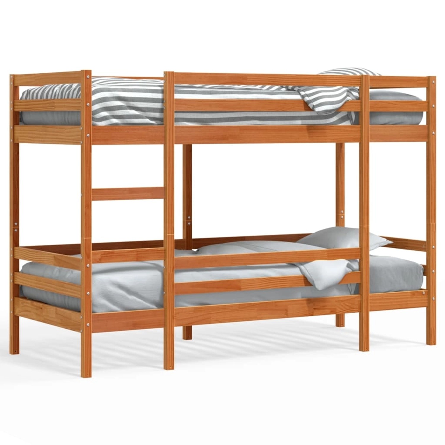 vidaXL Etagenbett Wachsbraun 80x200 cm Massivholz Kiefer2102445 vidaXL Etagenbett Wachsbraun 80x200 cm Massivholz Kiefer2102445 von VIDAXL