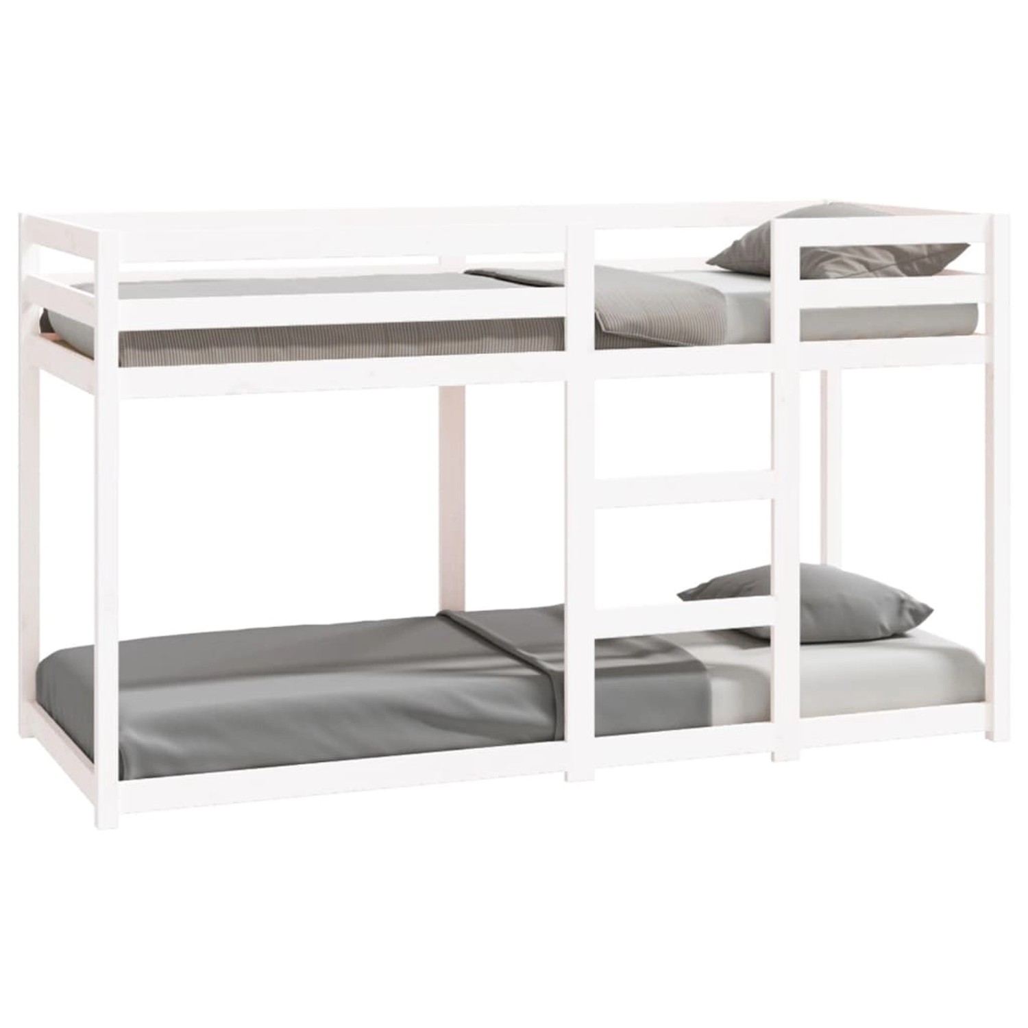 vidaXL Etagenbett Weiß 75x190 cm Massivholz Kiefer1387595 vidaXL Etagenbett Weiß 75x190 cm Massivholz Kiefer1387595 von VIDAXL