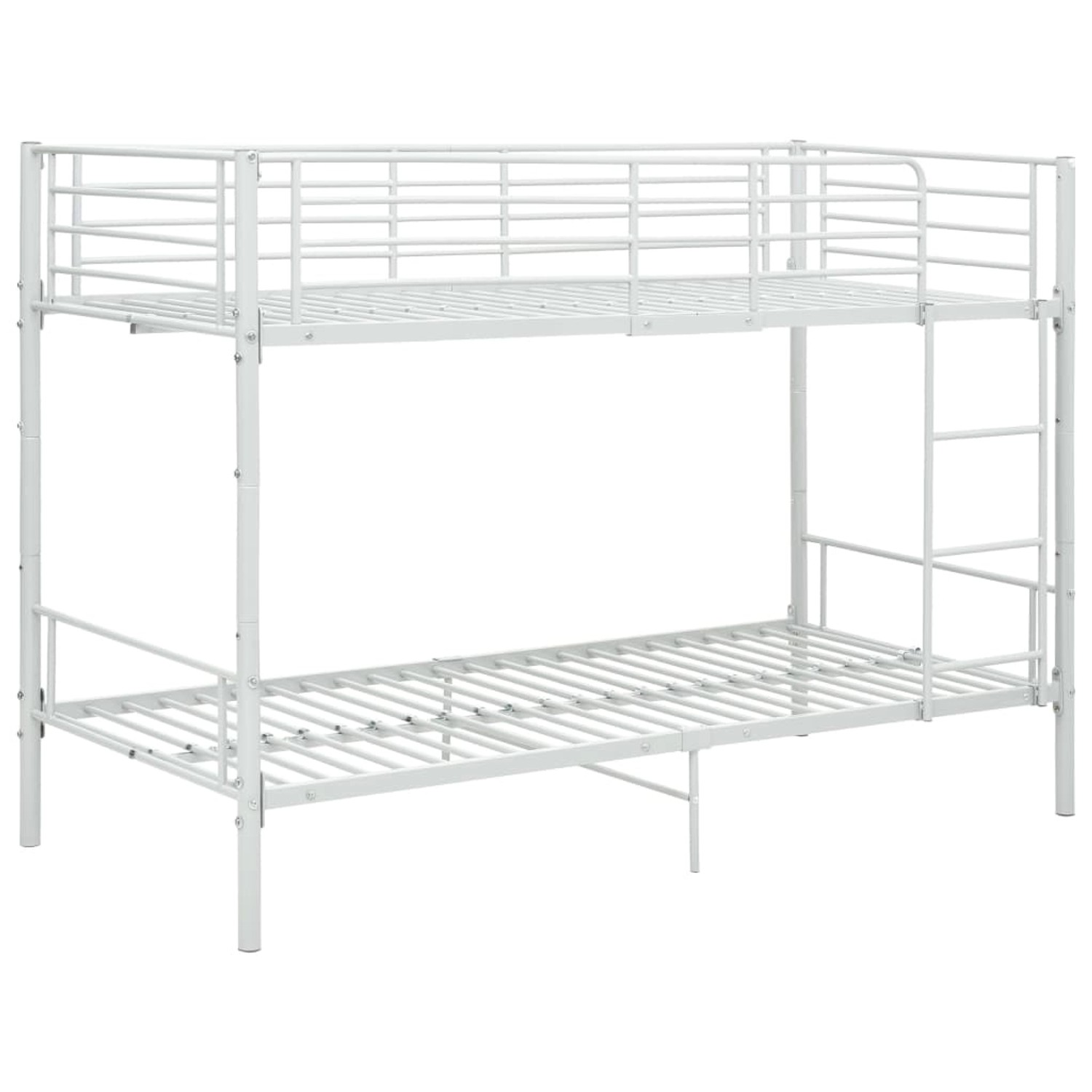 vidaXL Etagenbett Weiß Metall 90x200 cm621529 vidaXL Etagenbett Weiß Metall 90x200 cm621529 von VIDAXL