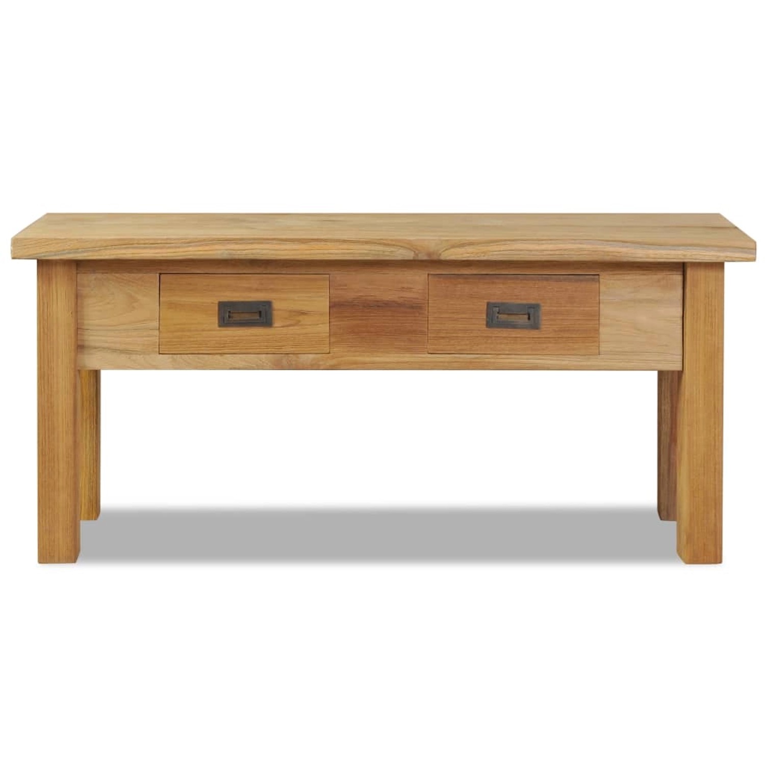 vidaXL Flurbank Teak Massiv 90 x 30 x 40 cm von VIDAXL