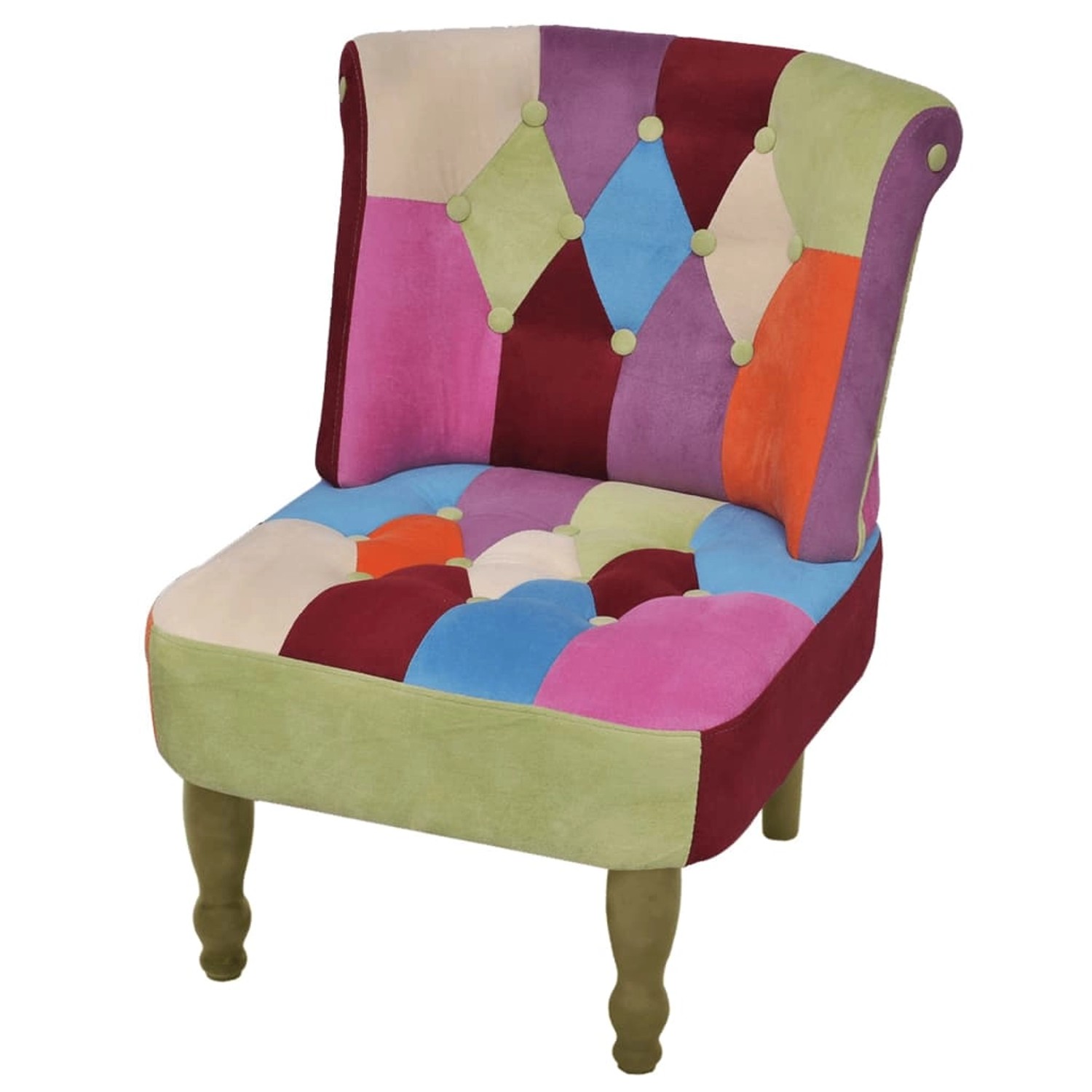 vidaXL Französischer Sessel mit Patchwork-Design Stoff Modell 2 vidaXL Französischer Sessel mit Patchwork-Design Stoff Modell 2 von VIDAXL