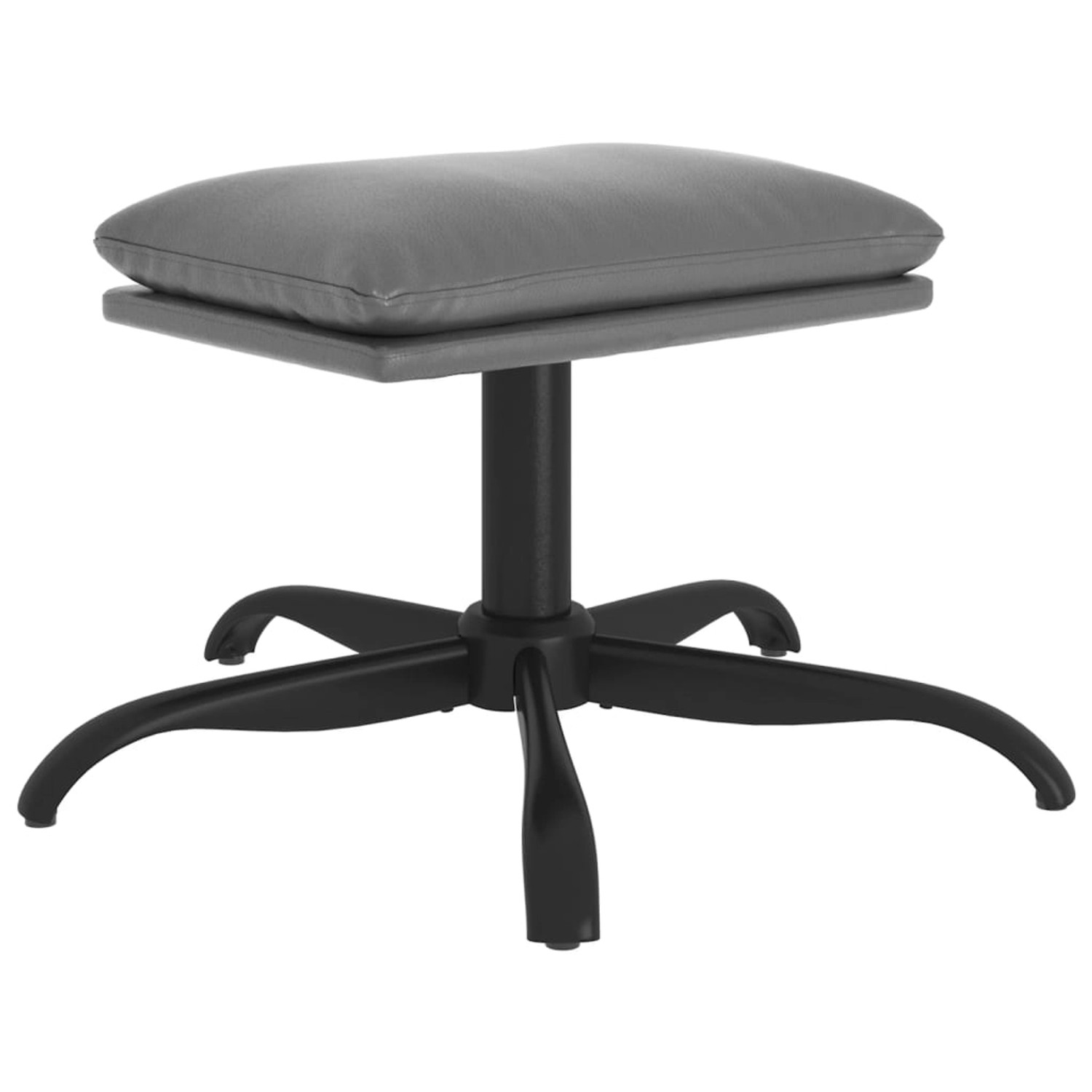 vidaXL Fußhocker Anthrazit 60x60x39 cm Kunstleder Modell 1 vidaXL Fußhocker Anthrazit 60x60x39 cm Kunstleder Modell 1 von VIDAXL