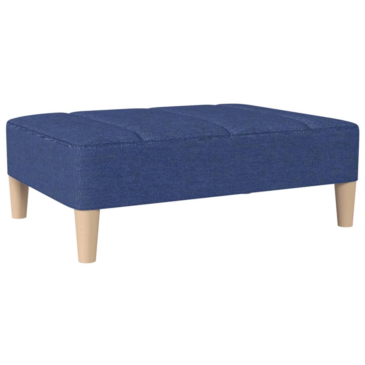 vidaXL Fußhocker Blau 78x56x32 cm Stoff Modell 5 vidaXL Fußhocker Blau 78x56x32 cm Stoff Modell 5 von VIDAXL