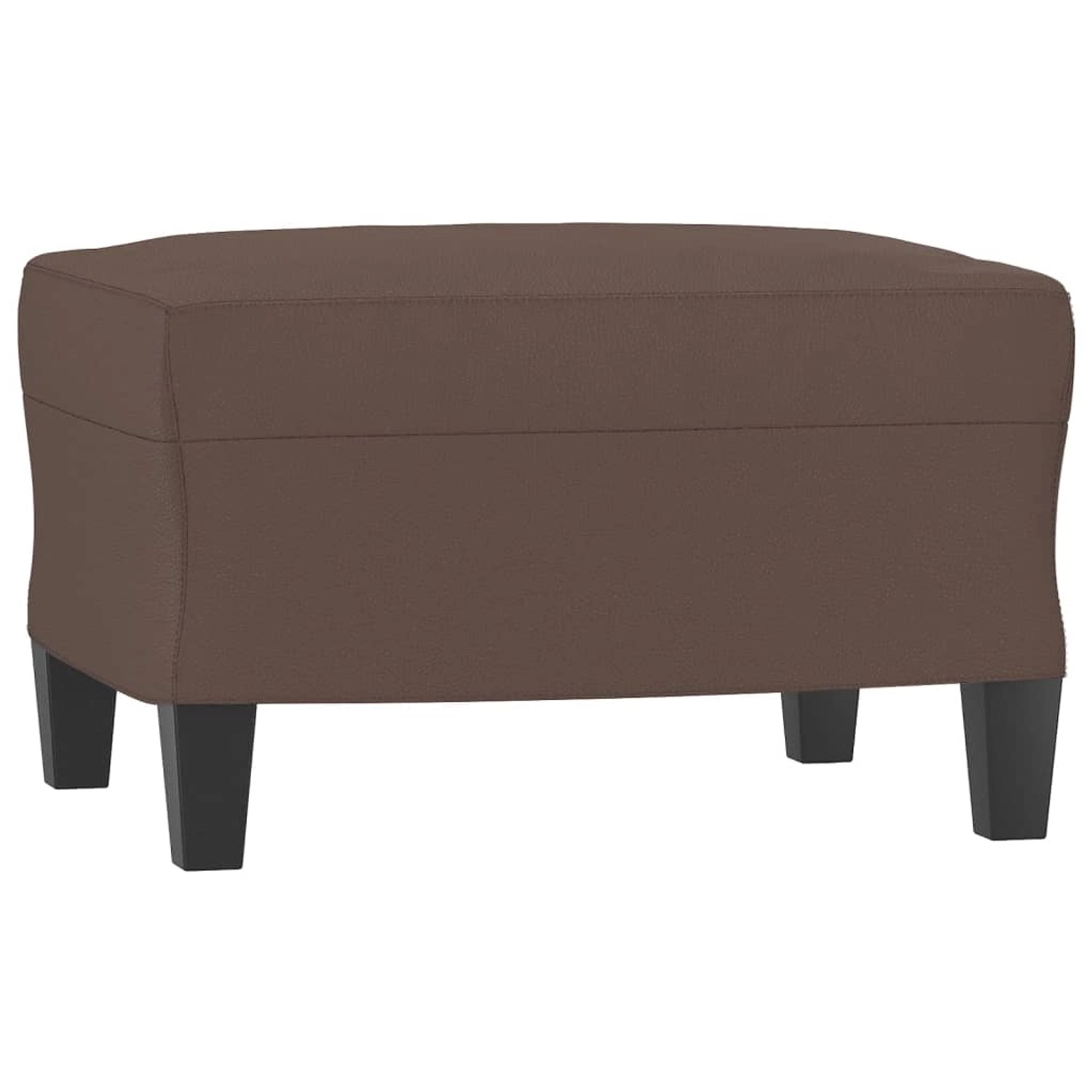 vidaXL Fußhocker Braun 60x50x41 cm Kunstleder Modell 1 vidaXL Fußhocker Braun 60x50x41 cm Kunstleder Modell 1 von VIDAXL