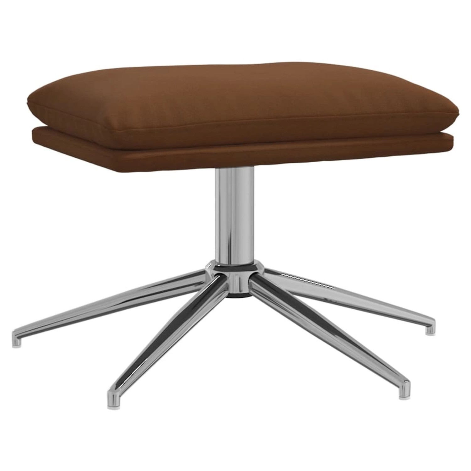 vidaXL Fußhocker Braun 60x60x39 cm Mikrofasergewebe Modell 1 vidaXL Fußhocker Braun 60x60x39 cm Mikrofasergewebe Modell 1 von VIDAXL
