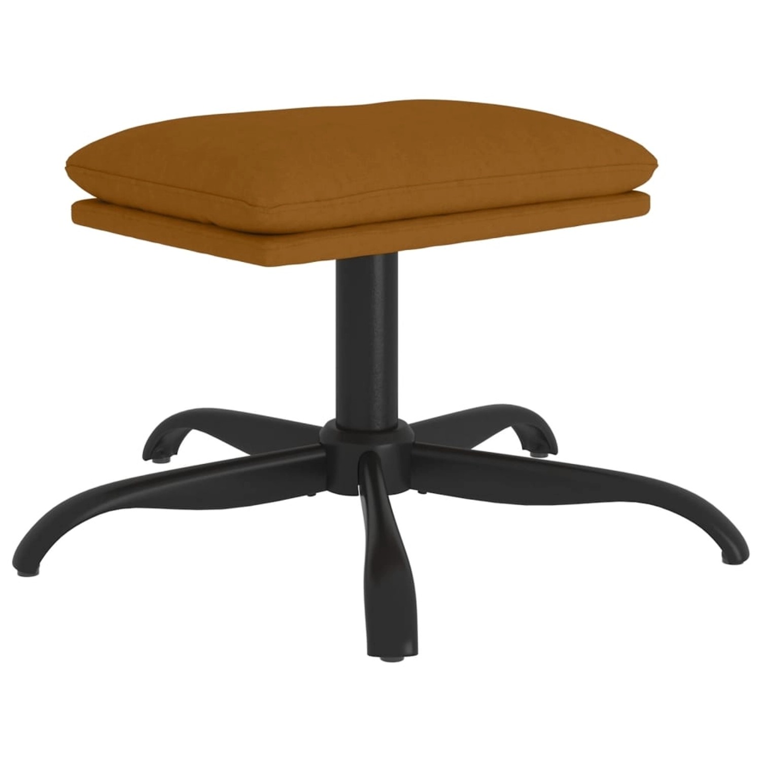 vidaXL Fußhocker Braun 60x60x39 cm Samt Modell 1 vidaXL Fußhocker Braun 60x60x39 cm Samt Modell 1 von VIDAXL