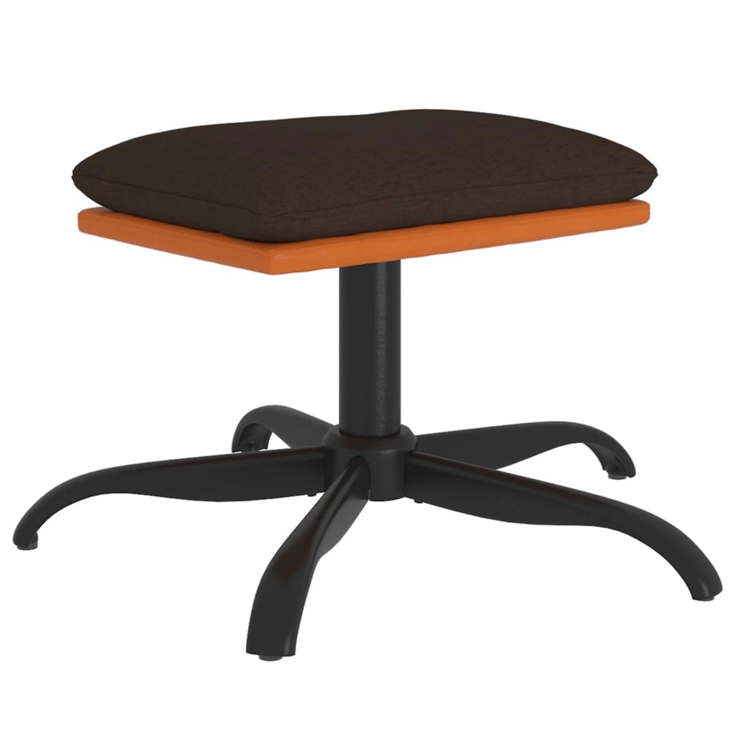 vidaXL Fußhocker Braun 60x60x39 cm Stoff und Kunstleder Modell 2 vidaXL Fußhocker Braun 60x60x39 cm Stoff und Kunstleder Modell 2 von VIDAXL