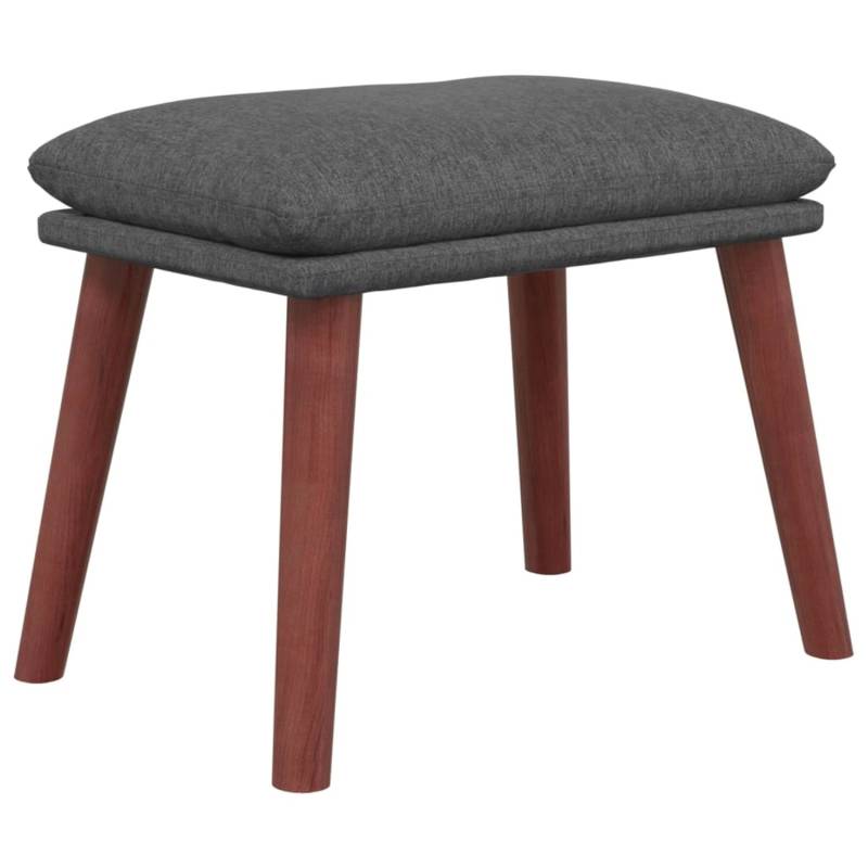 vidaXL Fußhocker Dunkelgrau 45x29,5x39 cm Stoff Modell 2 von VIDAXL