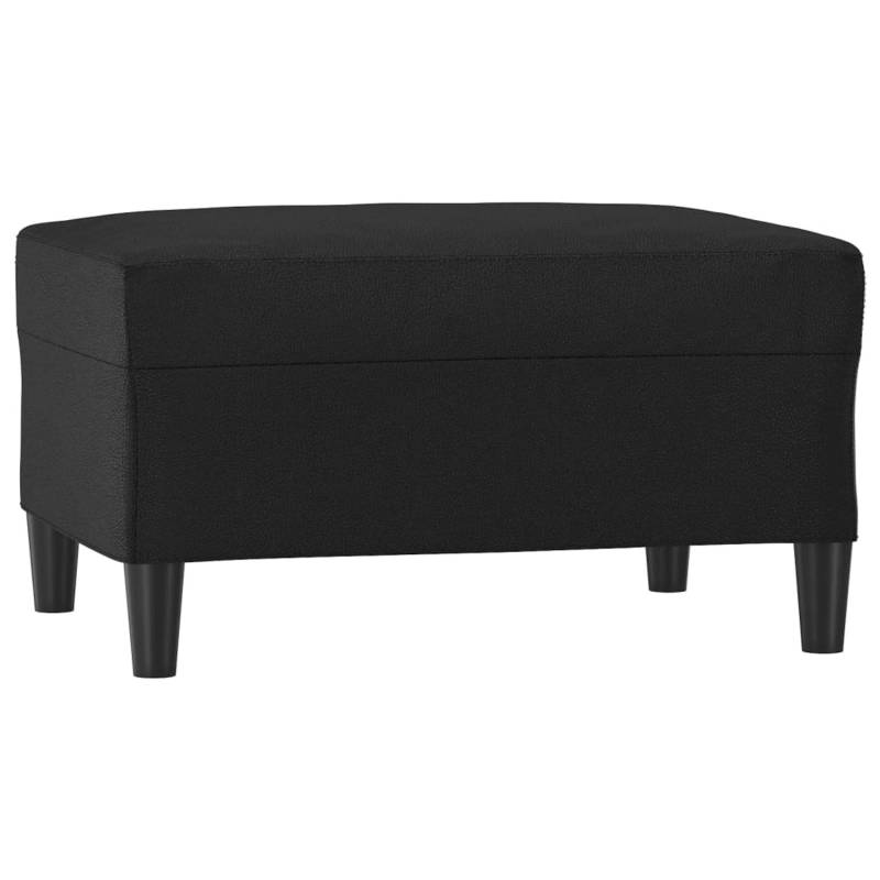 vidaXL Fußhocker Schwarz 70x55x41 cm Kunstleder Modell 1 von VIDAXL