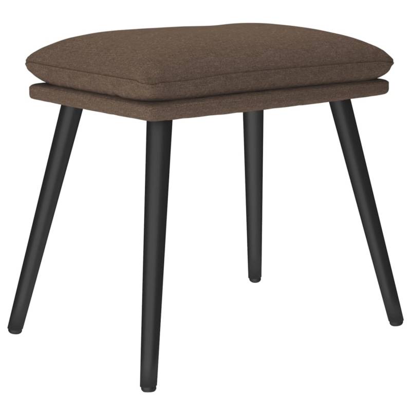 vidaXL Fußhocker Taupe 45x29,5x39 cm Stoff Modell 3 von VIDAXL
