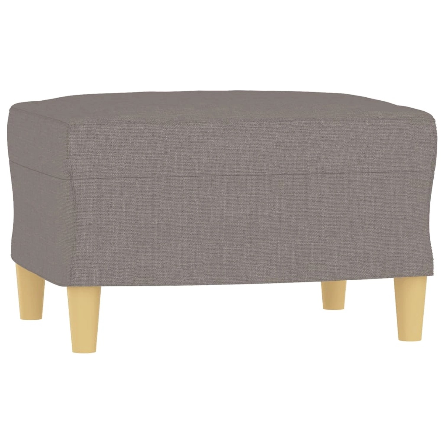 vidaXL Fußhocker Taupe 60x50x41 cm Stoff Modell 1 vidaXL Fußhocker Taupe 60x50x41 cm Stoff Modell 1 von VIDAXL