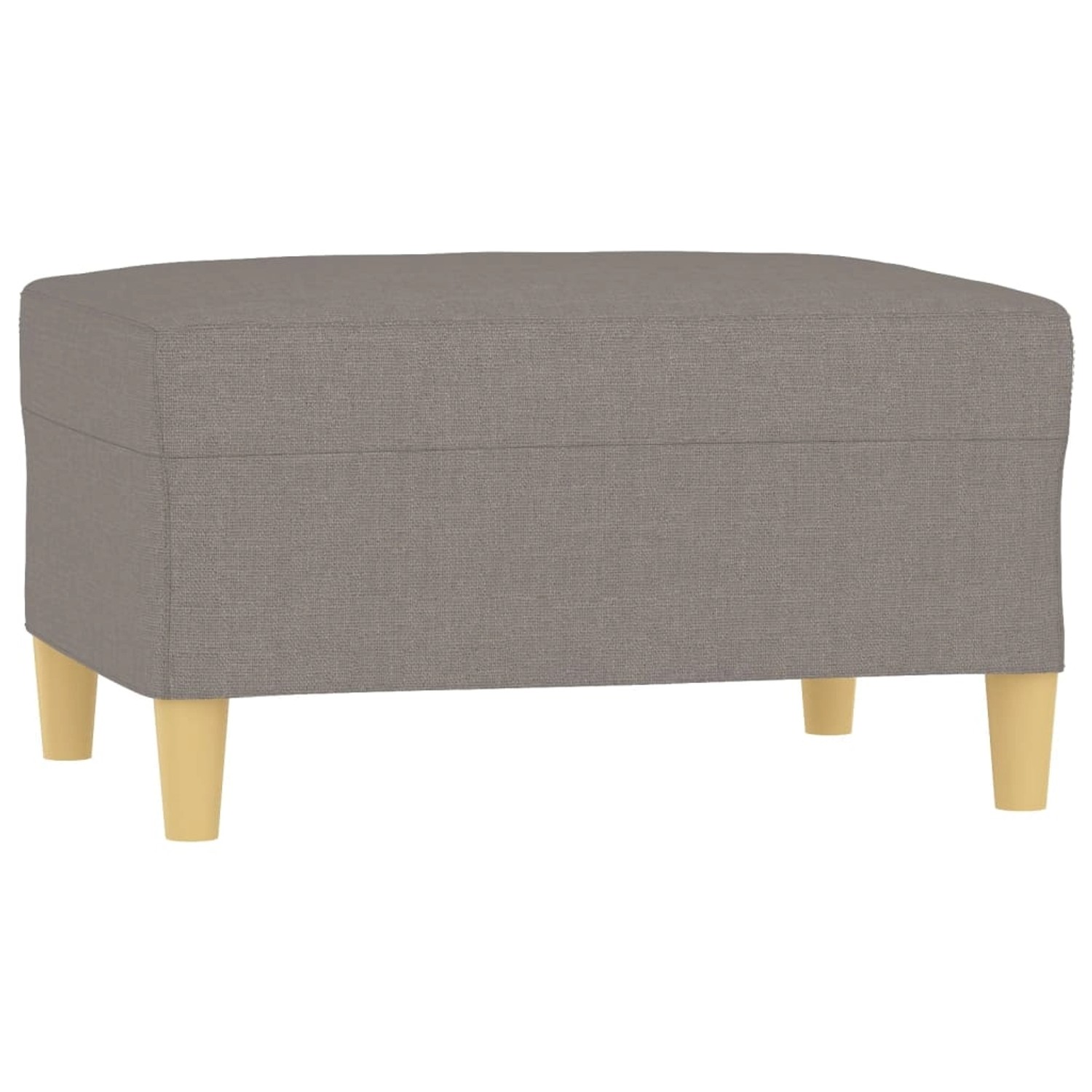vidaXL Fußhocker Taupe 70x55x41 cm Stoff Modell 3 vidaXL Fußhocker Taupe 70x55x41 cm Stoff Modell 3 von VIDAXL