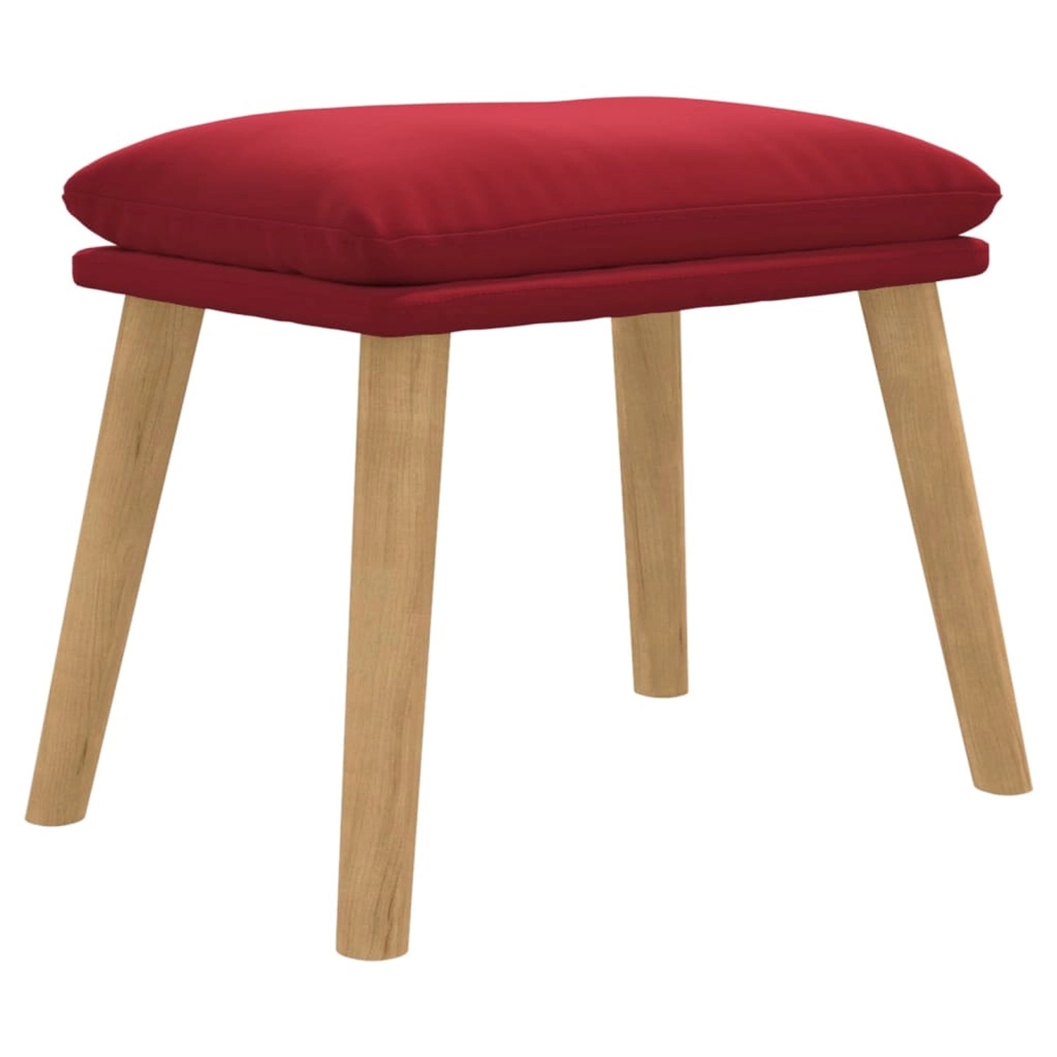 vidaXL Fußhocker Weinrot 45x29,5x39 cm Samt Modell 1 vidaXL Fußhocker Weinrot 45x29,5x39 cm Samt Modell 1 von VIDAXL