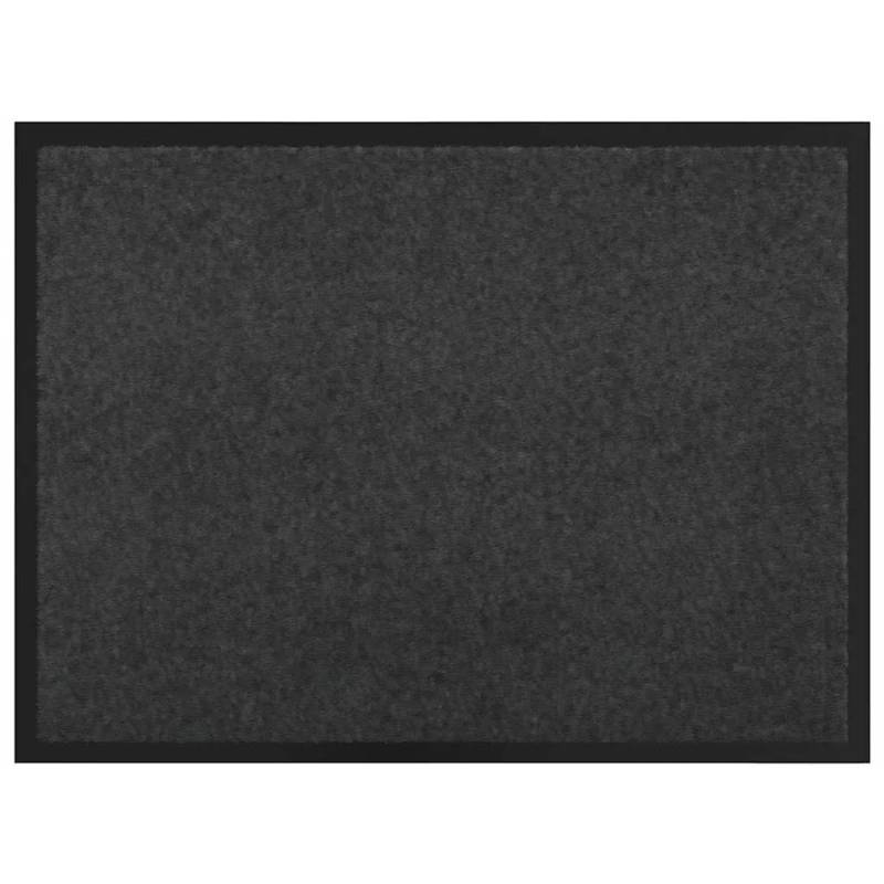 vidaXL Fußmatte Anthrazit 80 x 60 x 1,2 cm Teddystoff 42013435 vidaXL Fußmatte Anthrazit 80 x 60 x 1,2 cm Teddystoff 42013435 von VIDAXL