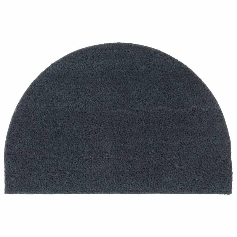 vidaXL Fußmatte Dunkelgrau Halbrund 40x60 cm Kokosfaser Getuftet 155586 vidaXL Fußmatte Dunkelgrau Halbrund 40x60 cm Kokosfaser Getuftet 155586 von VIDAXL