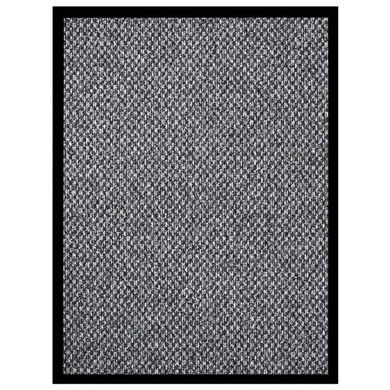 vidaXL Fußmatte Grau 60x80 cm 331573 vidaXL Fußmatte Grau 60x80 cm 331573 von VIDAXL