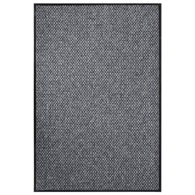 vidaXL Fußmatte Grau 80x120 cm 331574 von VIDAXL