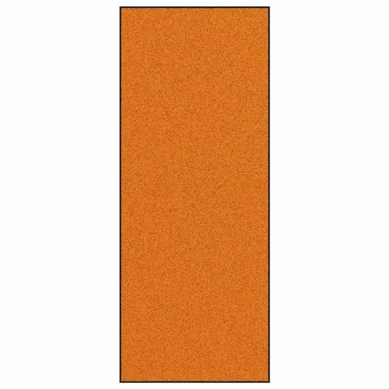 vidaXL Fußmatte Orange und Schwarz 120 x 300 cm Polyamid und PVC 4100746 vidaXL Fußmatte Orange und Schwarz 120 x 300 cm Polyamid und PVC 4100746 von VIDAXL