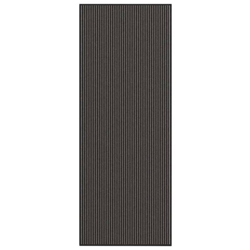 vidaXL Fußmatte Streifen Schwarz und Grau 115x300 cm 4105598 vidaXL Fußmatte Streifen Schwarz und Grau 115x300 cm 4105598 von VIDAXL