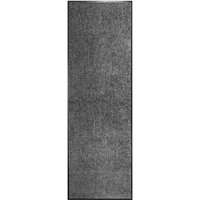 Vidaxl - Fußmatte Waschbar Anthrazit 60x180 cm von VIDAXL