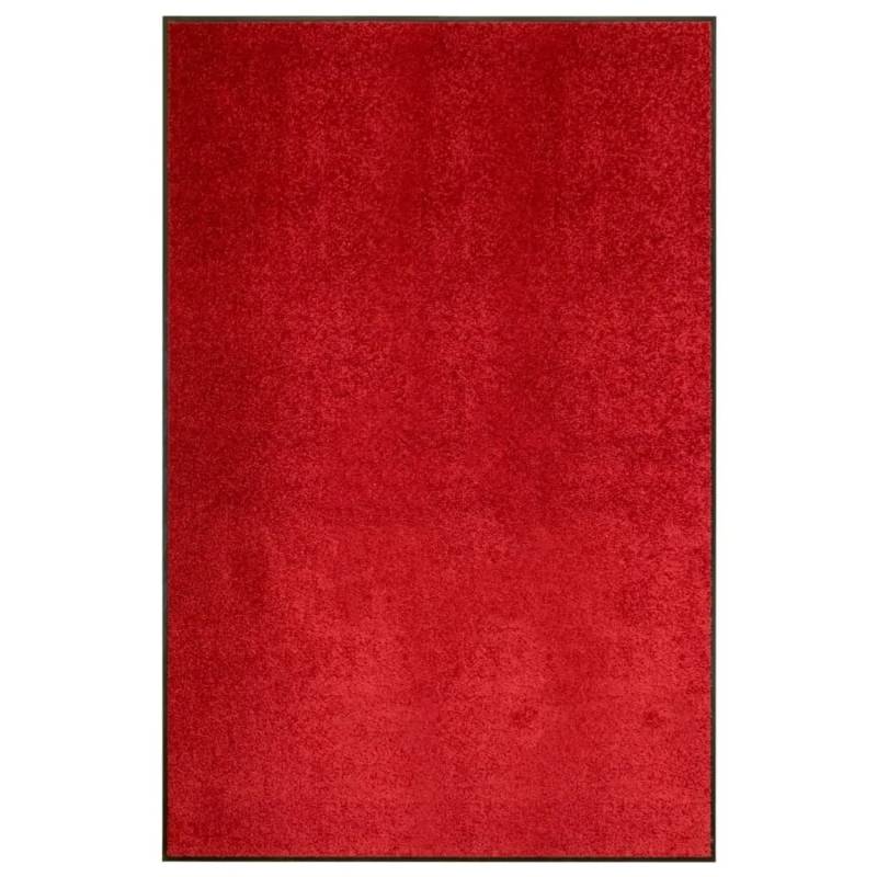 vidaXL Fußmatte Waschbar Rot 120x180 cm 323426 vidaXL Fußmatte Waschbar Rot 120x180 cm 323426 von VIDAXL