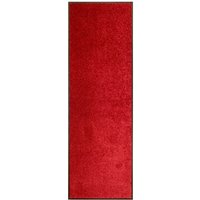 Bonnevie - Fußmatte,Türvorleger Waschbar Rot 60x180 cm vidaXL von BONNEVIE