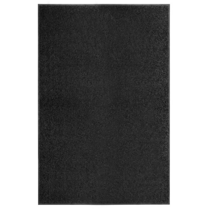 vidaXL Fußmatte Waschbar Schwarz 120x180 cm 323414 vidaXL Fußmatte Waschbar Schwarz 120x180 cm 323414 von VIDAXL