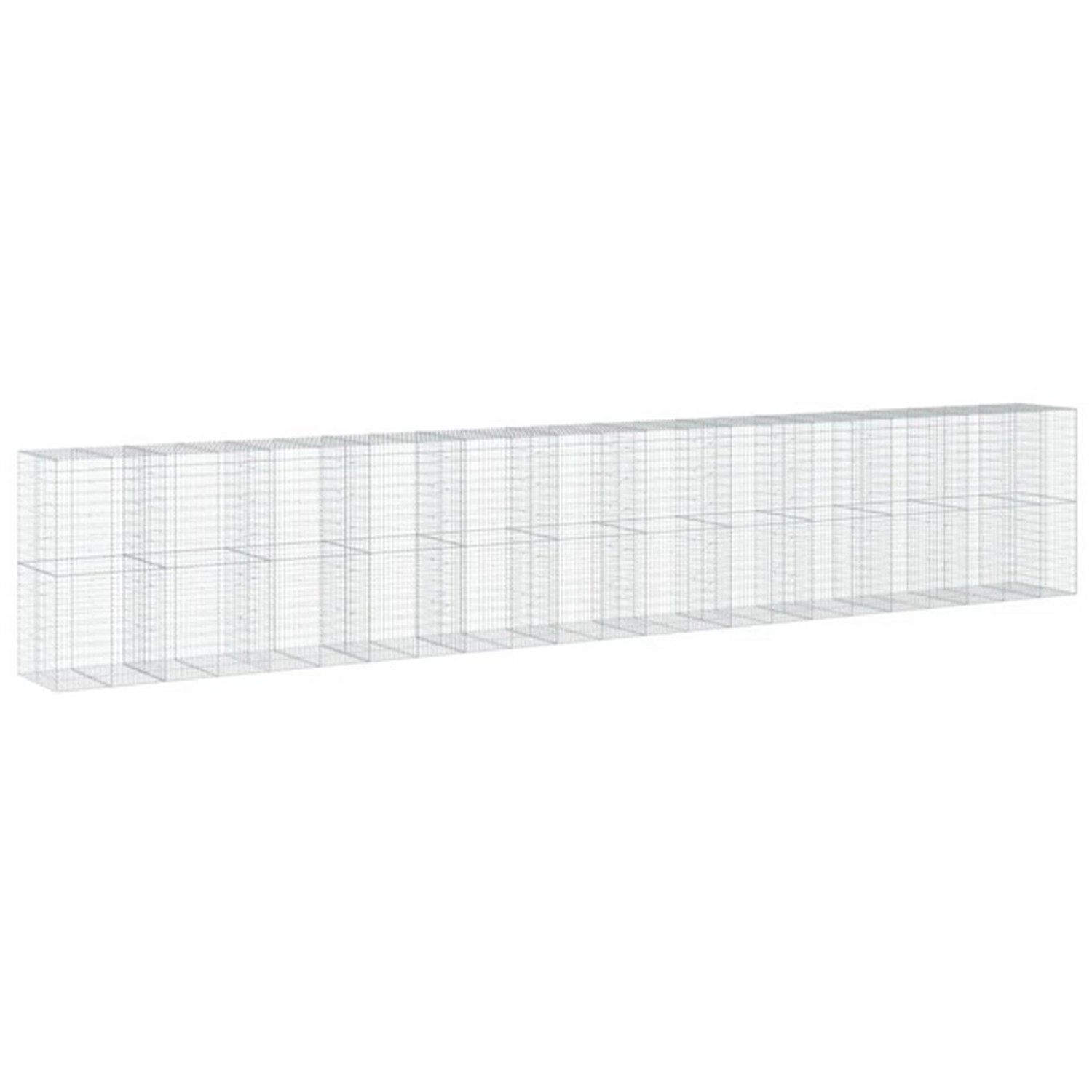 vidaXL Gabione mit Deckel 1150x100x200 cm Eisen 2144931 vidaXL Gabione mit Deckel 1150x100x200 cm Eisen 2144931 von VIDAXL