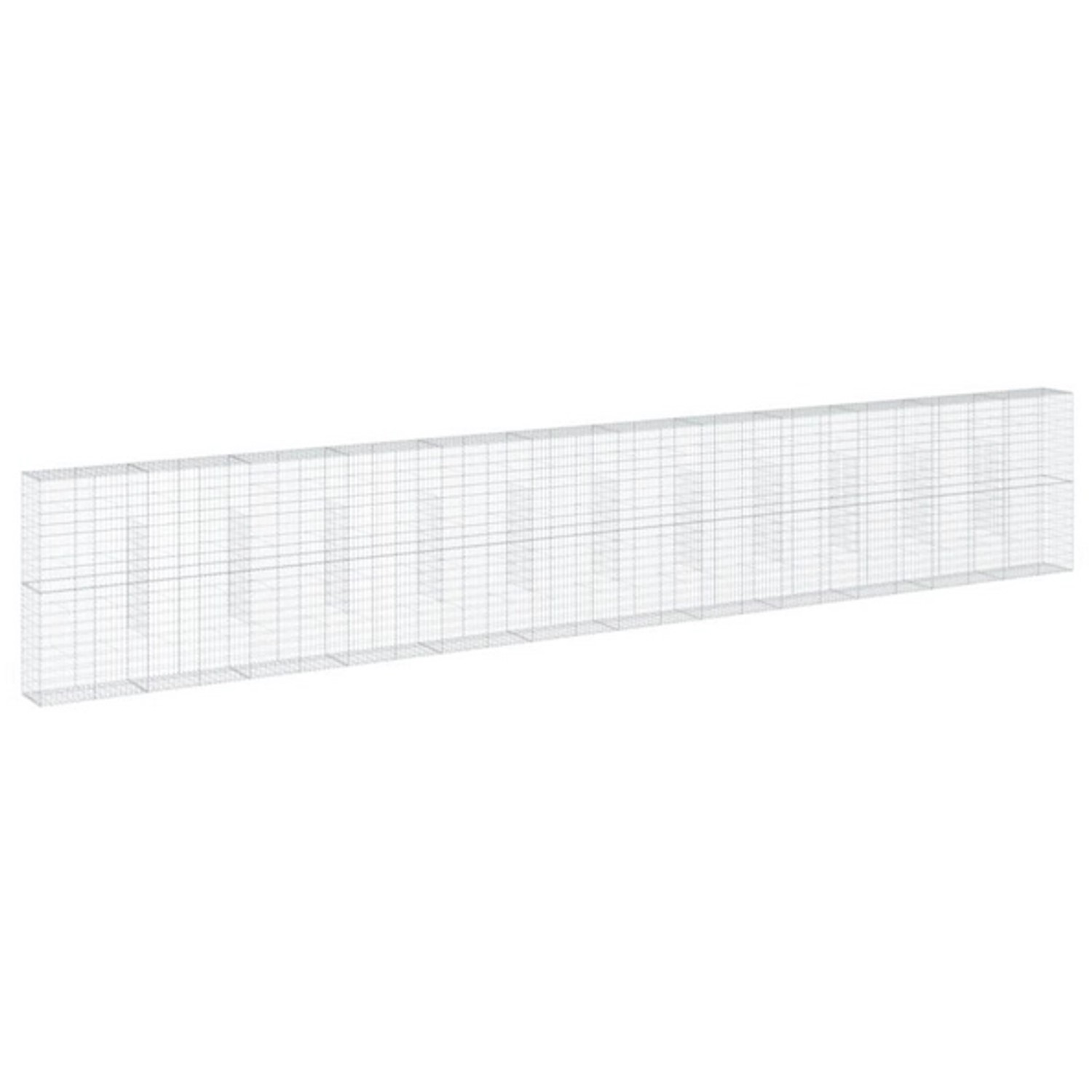 vidaXL Gabione mit Deckel 1200x50x200 cm Eisen 2144917 vidaXL Gabione mit Deckel 1200x50x200 cm Eisen 2144917 von VIDAXL
