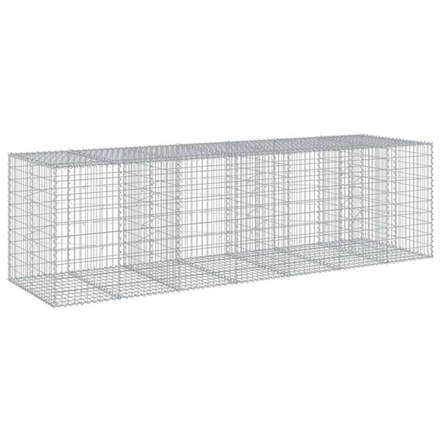 vidaXL Gabione mit Deckel 350x100x100 cm Eisen 2162877 vidaXL Gabione mit Deckel 350x100x100 cm Eisen 2162877 von VIDAXL