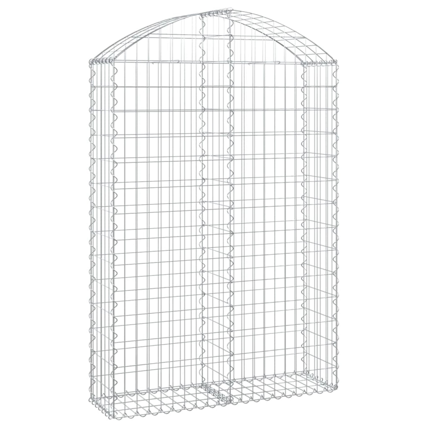 vidaXL Gabione mit Hochbogen 100x30x140/160 cm Eisen 1554782 vidaXL Gabione mit Hochbogen 100x30x140/160 cm Eisen 1554782 von VIDAXL