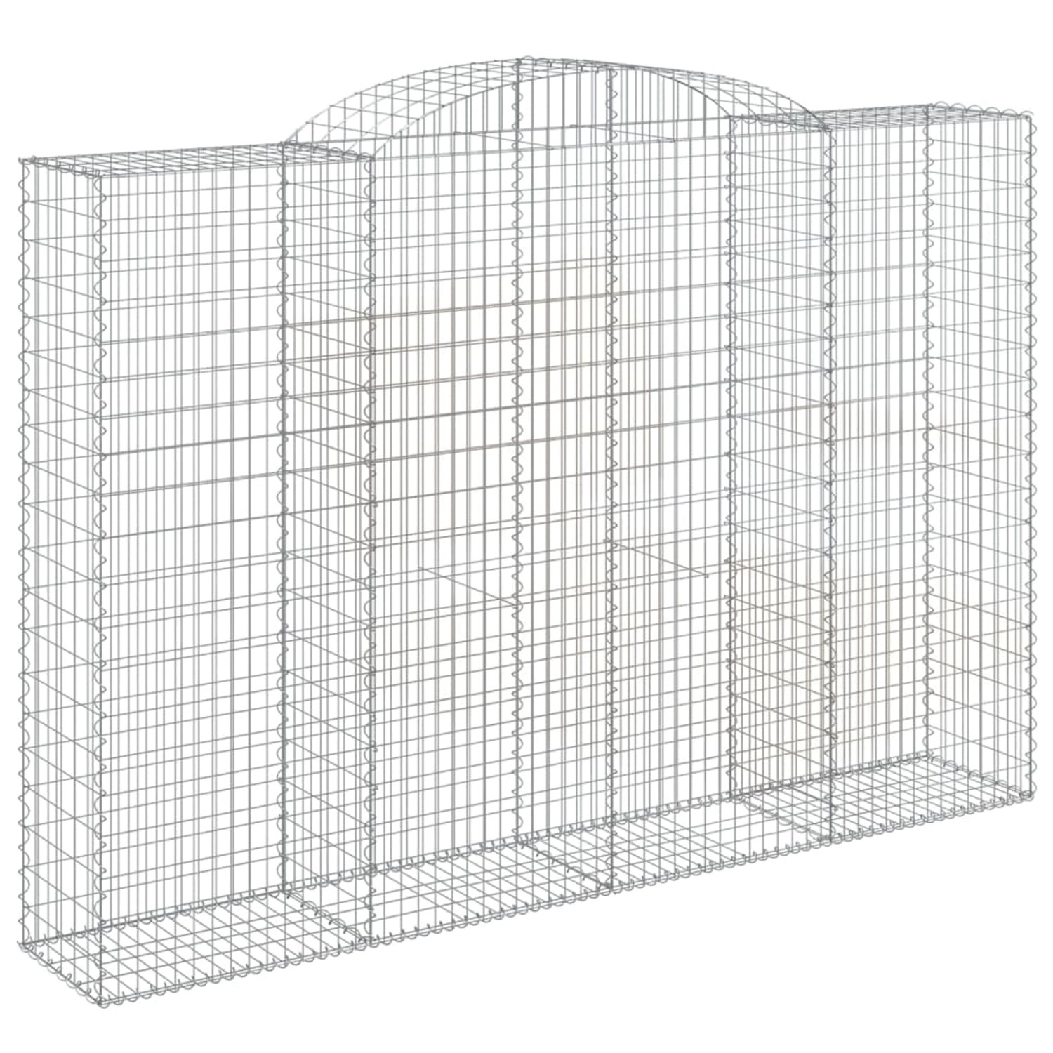 vidaXL Gabione mit Hochbogen 300x50x200/220 cm Eisen 1629581 vidaXL Gabione mit Hochbogen 300x50x200/220 cm Eisen 1629581 von VIDAXL