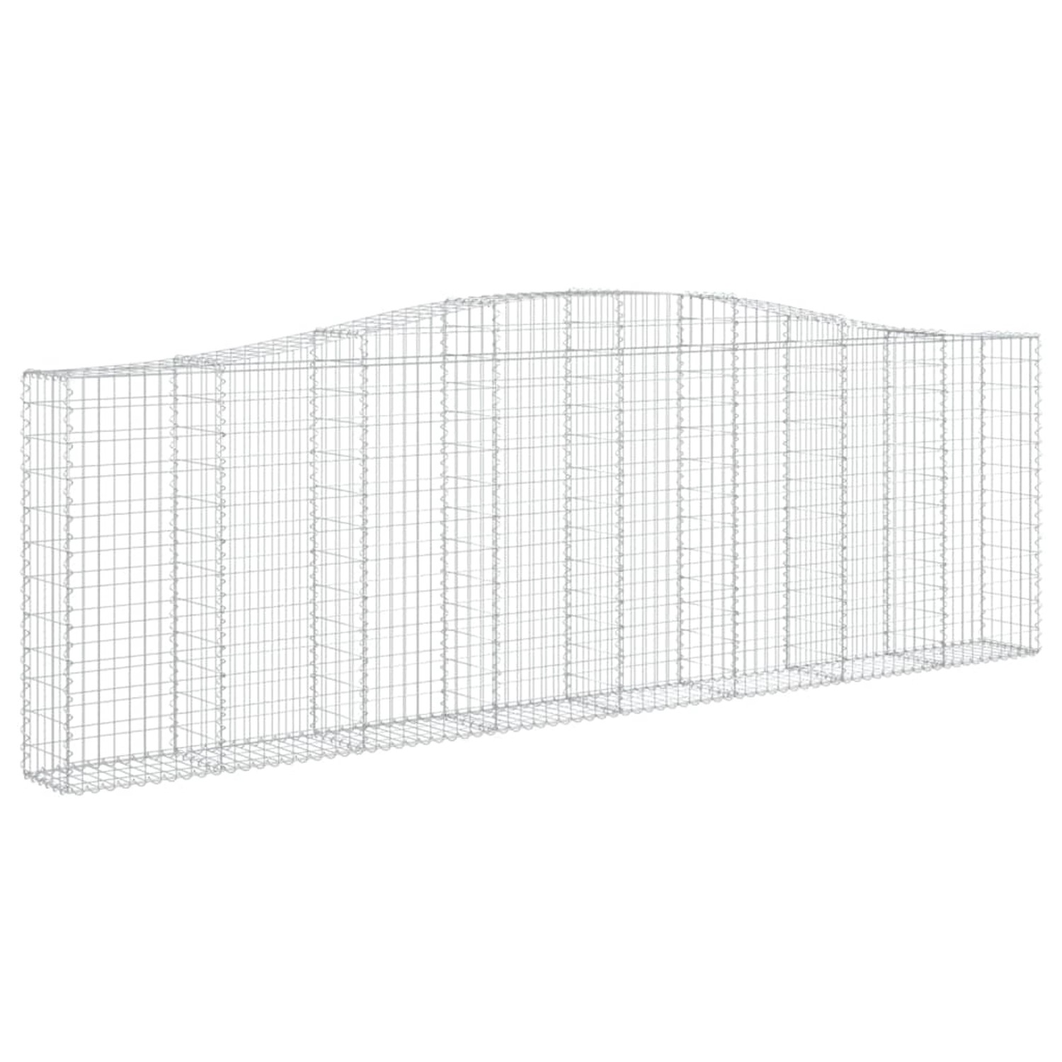 vidaXL Gabione mit Hochbogen 400x30x120/140 cm Eisen 1536710 vidaXL Gabione mit Hochbogen 400x30x120/140 cm Eisen 1536710 von VIDAXL