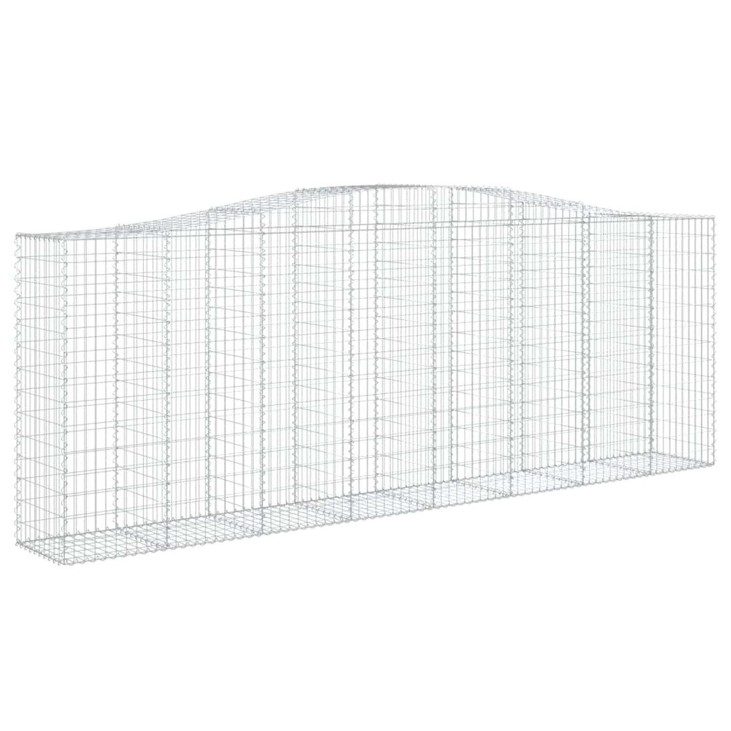vidaXL Gabione mit Hochbogen 400x50x140/160 cm Eisen 1536713 vidaXL Gabione mit Hochbogen 400x50x140/160 cm Eisen 1536713 von VIDAXL