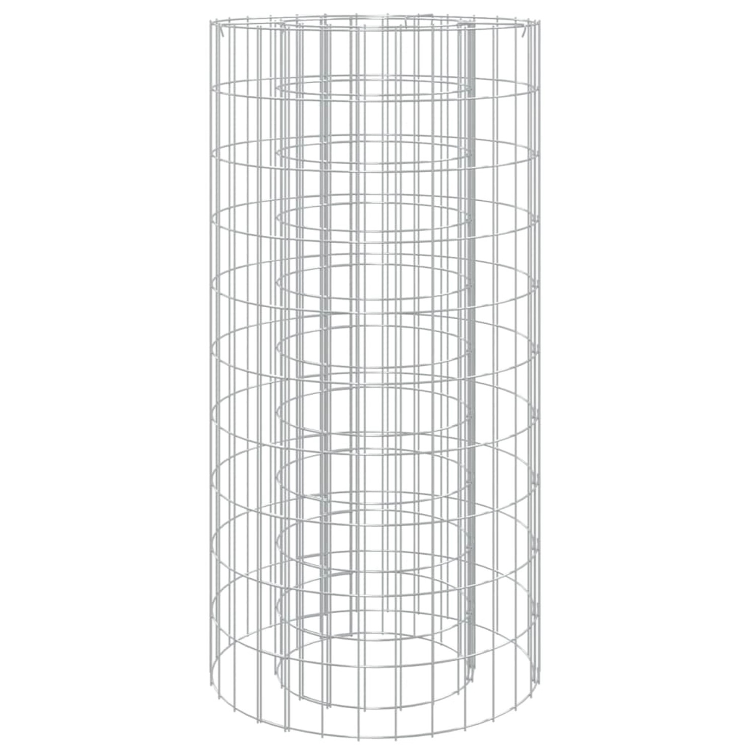 vidaXL Gabionen-Feuerstelle Ø 50 cm Verzinktes Eisen Modell 1 vidaXL Gabionen-Feuerstelle Ø 50 cm Verzinktes Eisen Modell 1 von VIDAXL