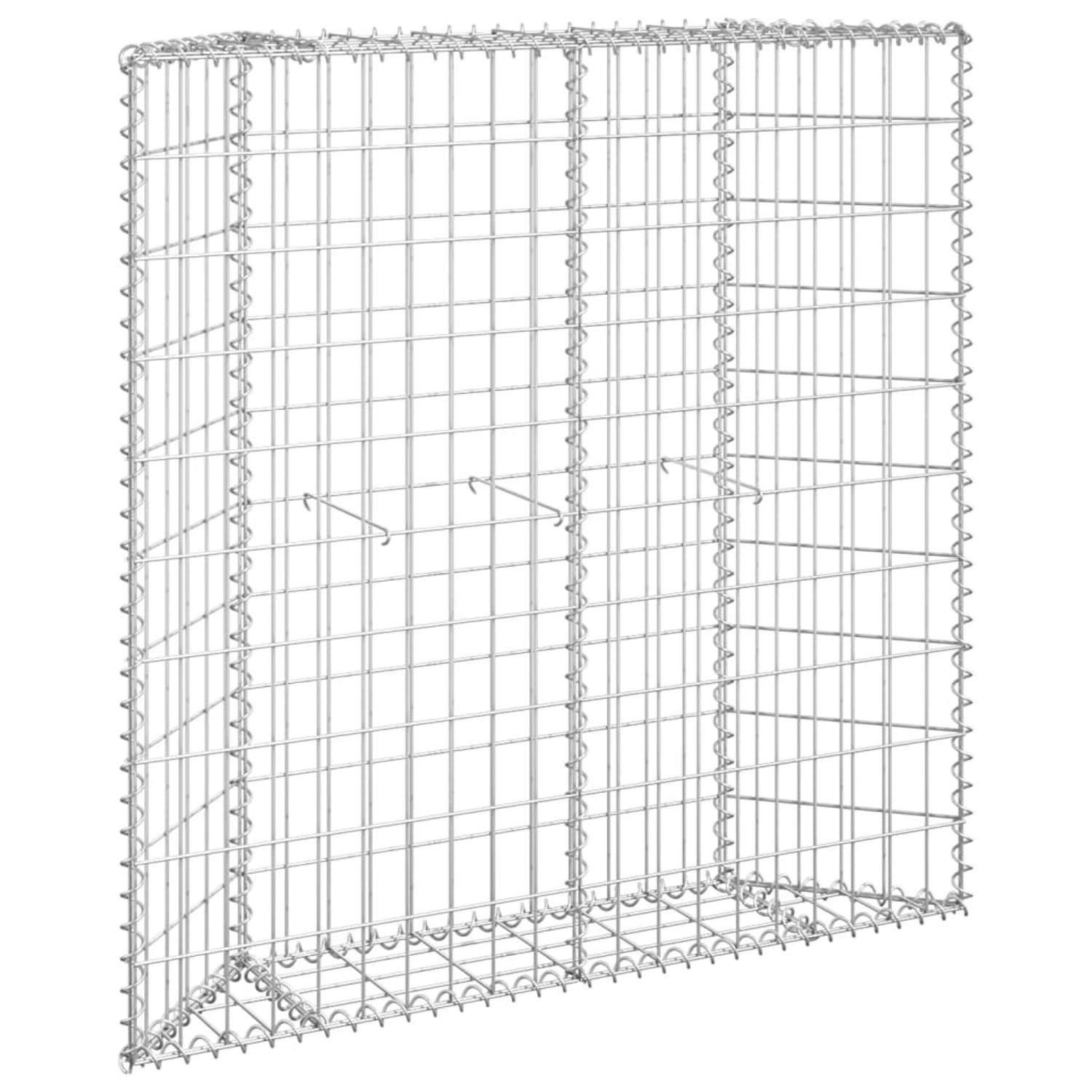 vidaXL Gabionen-Hochbeet Trapezform Stahl 100x20x100 cm 853525 vidaXL Gabionen-Hochbeet Trapezform Stahl 100x20x100 cm 853525 von VIDAXL