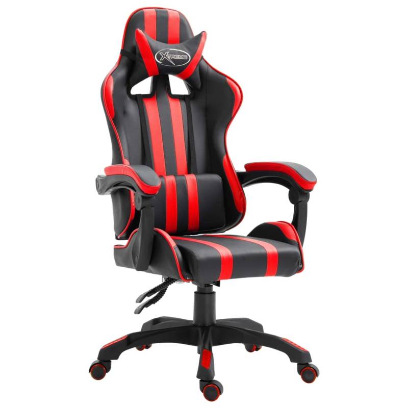 vidaXL Gaming-Stuhl Rot Kunstleder von VIDAXL